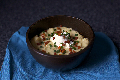 Baked potato soup