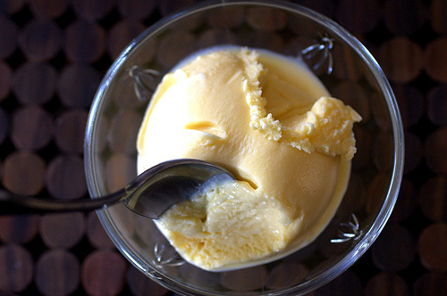Buttermilk ice cream