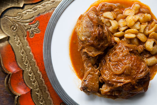 Chicken paprikash