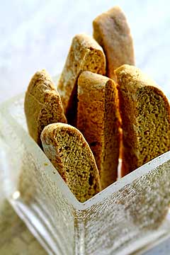 Pumpkin biscotti